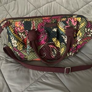 Vera Bradley quilted Hadley satchel/Crossbody bag
